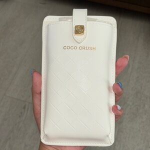 CHANEL Cream Coco Crush Phone Case
